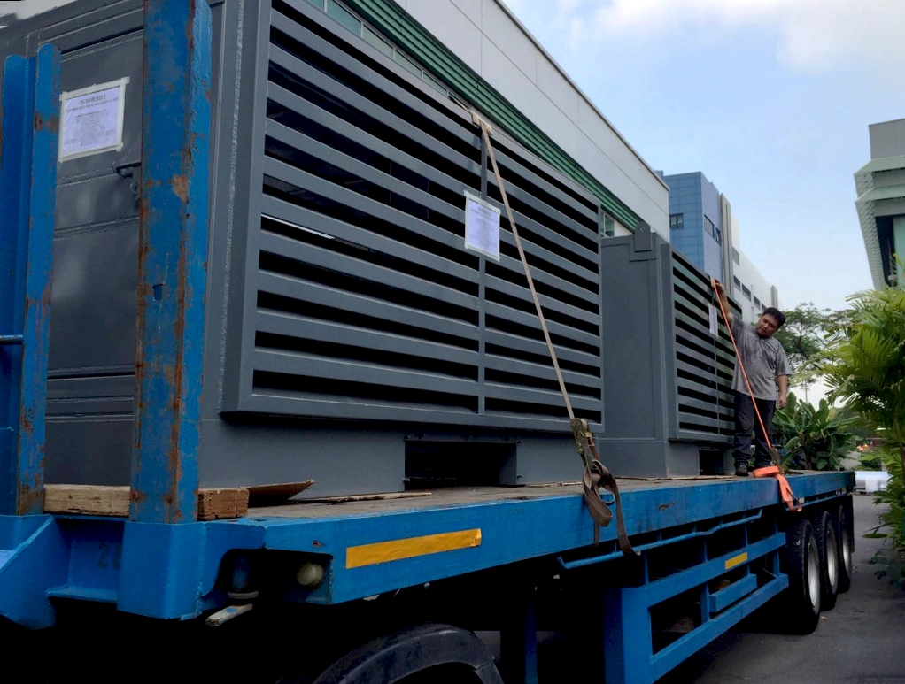 Cord Exhaust Engineering team on an installation site